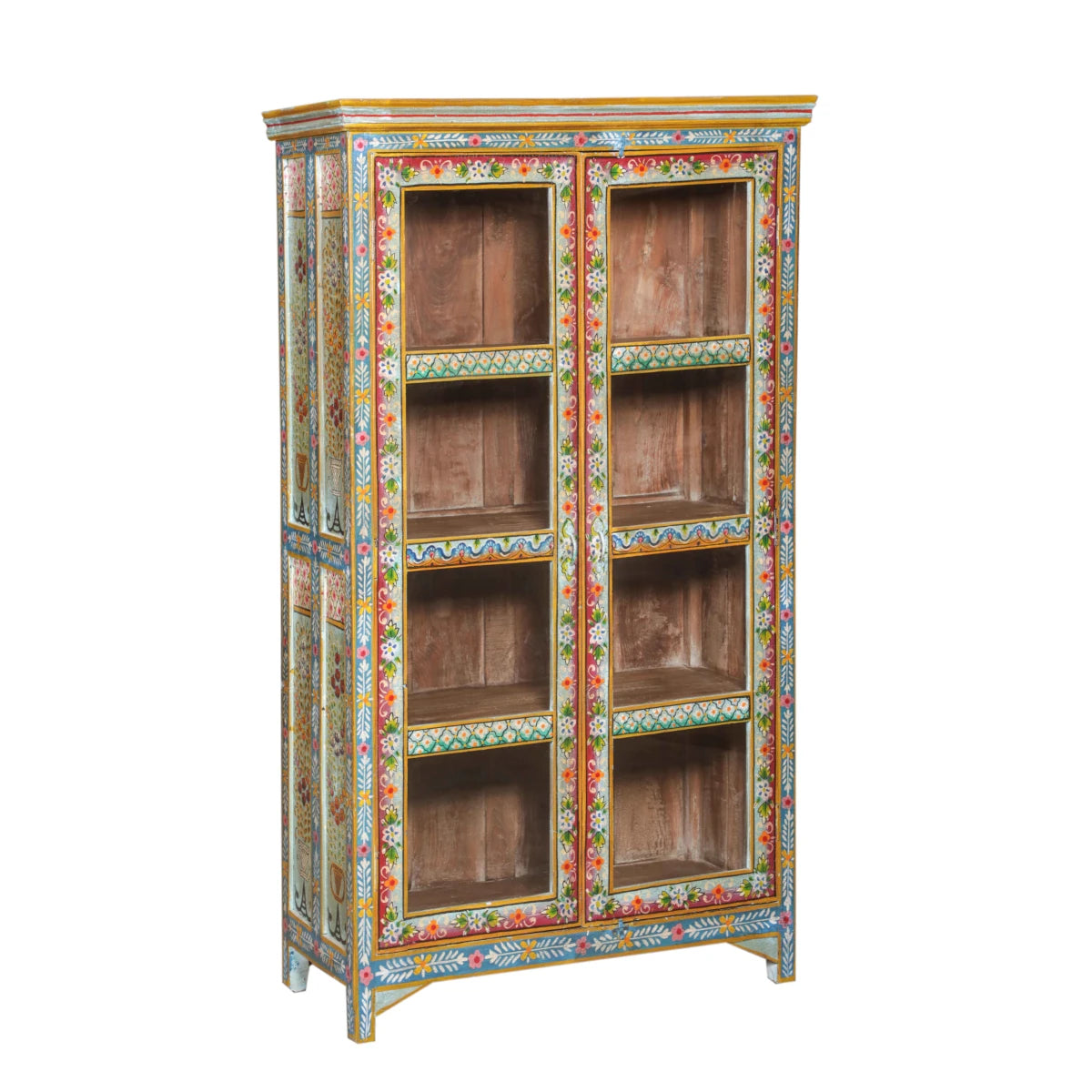 Painted Teak Cabinet: Available at City Home PDX