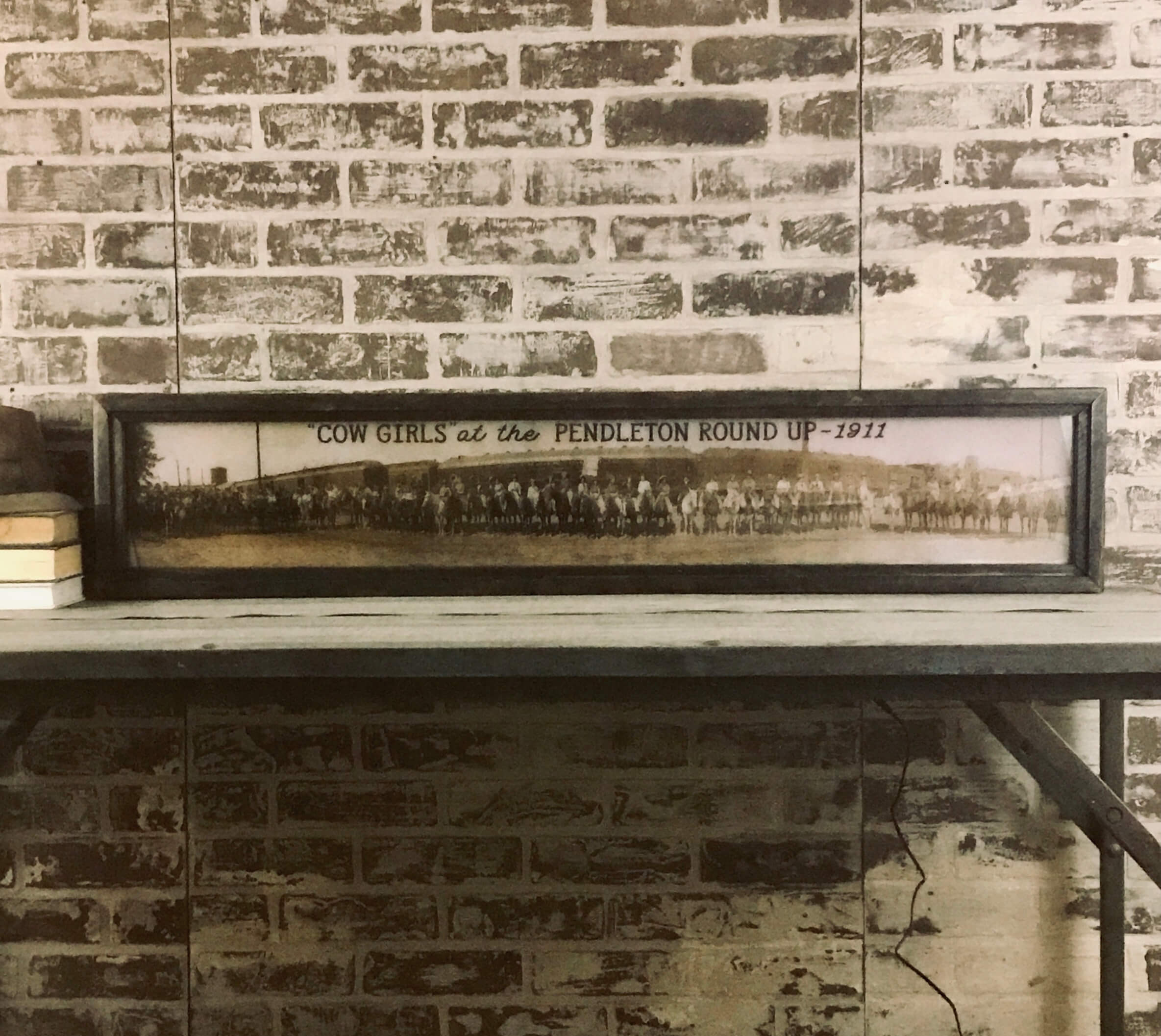 Pendleton Cowgirls Back Lit Frame: Available at City Home PDX