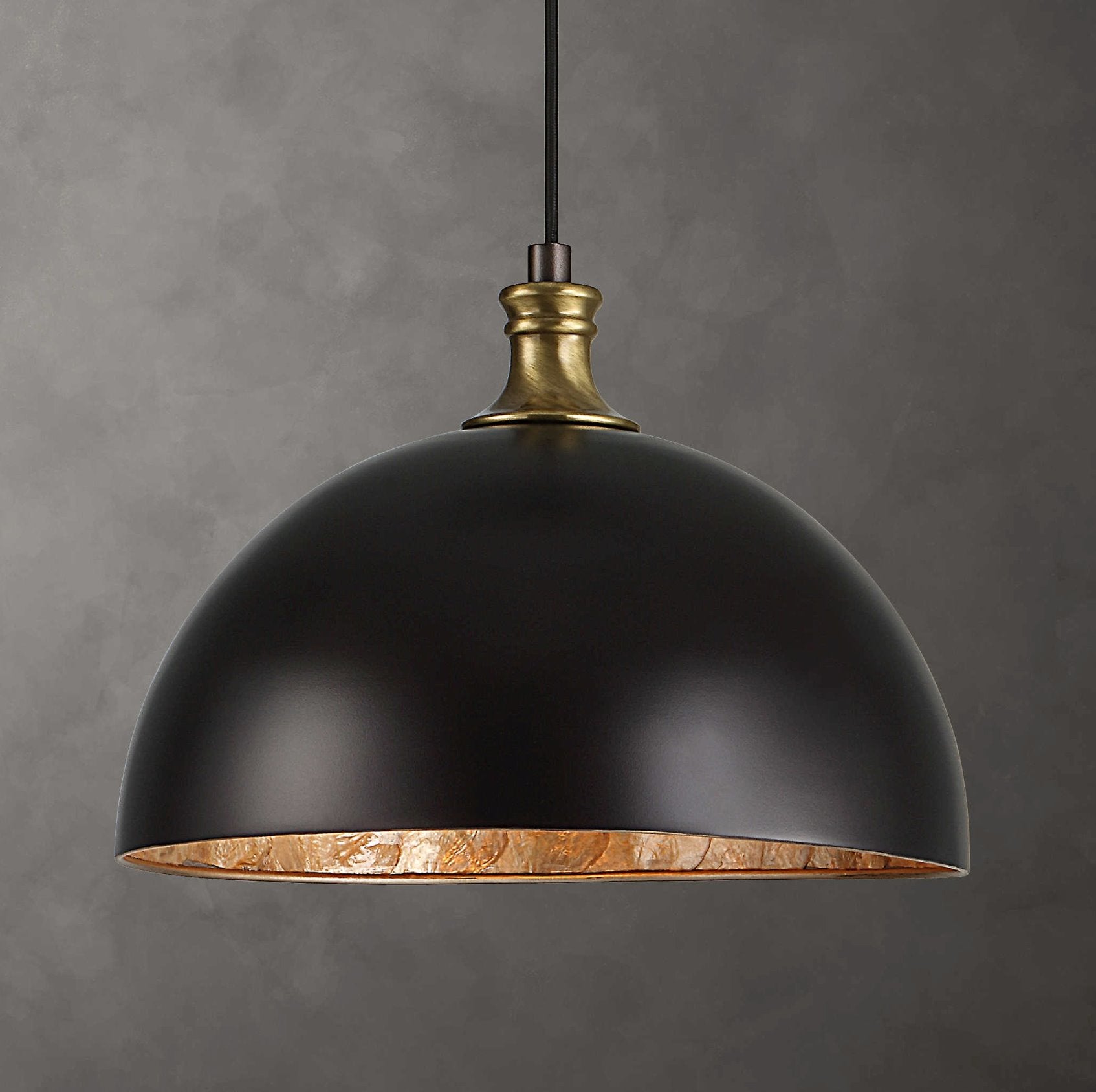 Placuna Pendant: Light-On Product View