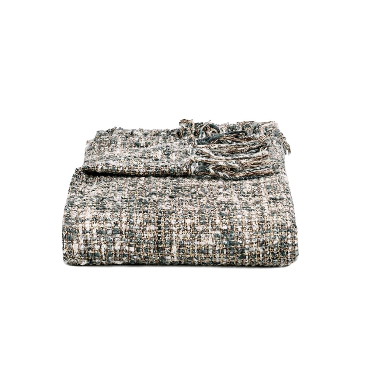 Porter Throw in Blue Slate: Available at City Home PDX