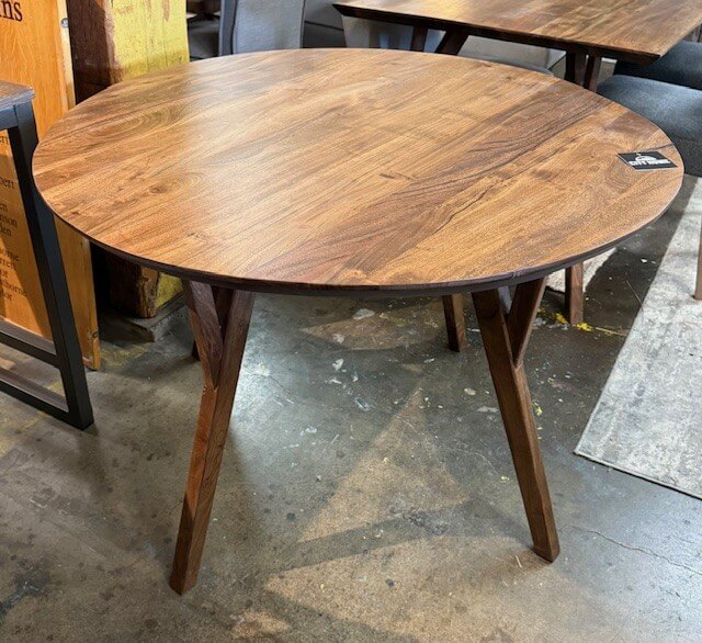 Portola Round 42" Dining Table: Available at City Home PDX Outlet