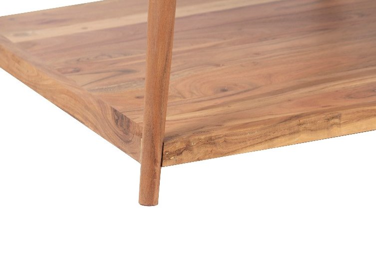 Portola Square Coffee Table-Natural: Product Legs View