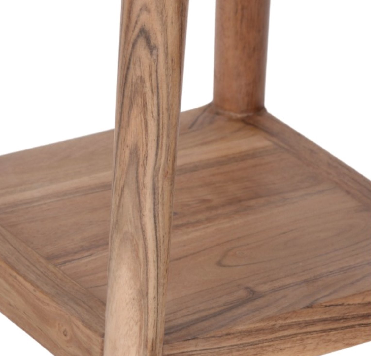 Portola Plant Stand-Natural: Open Shelf View