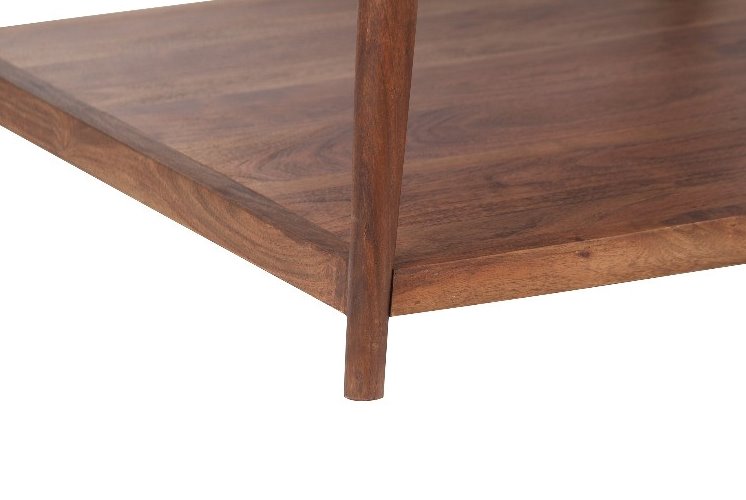 Portola Square Coffee Table-Walnut: Product Legs View