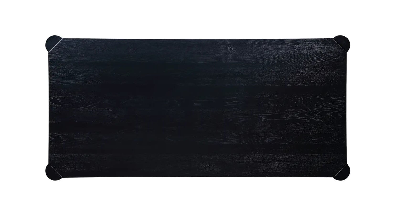 Post Dining Table: Tabletop View