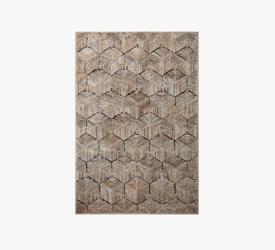 Prescott Rug in Beige: Available at City Home PDX