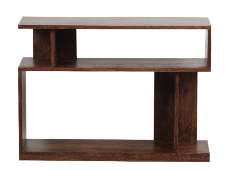 Portola Cube TV Stand in Walnut: Product View