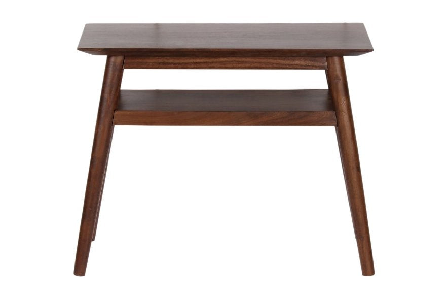 Portola Recliner Table in Walnut Finish: Product View