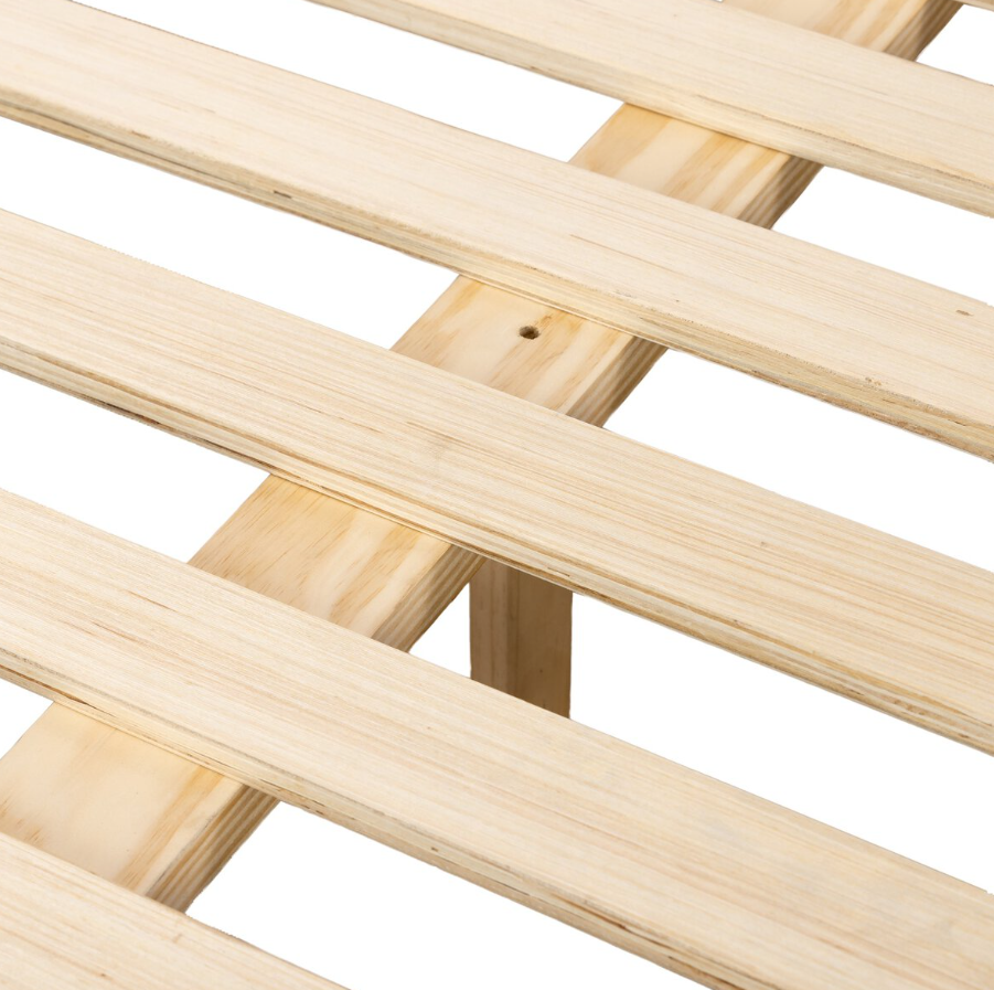 Quincy King Bed-Lisbon Cream: Product Slats View