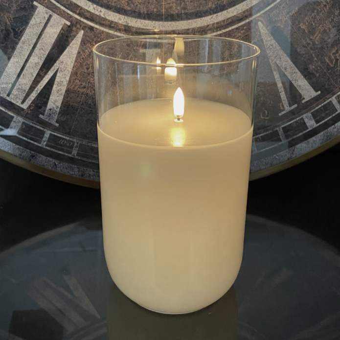 Simply Ivory Radiance Candle-4.75x6": Available at City Home PDX