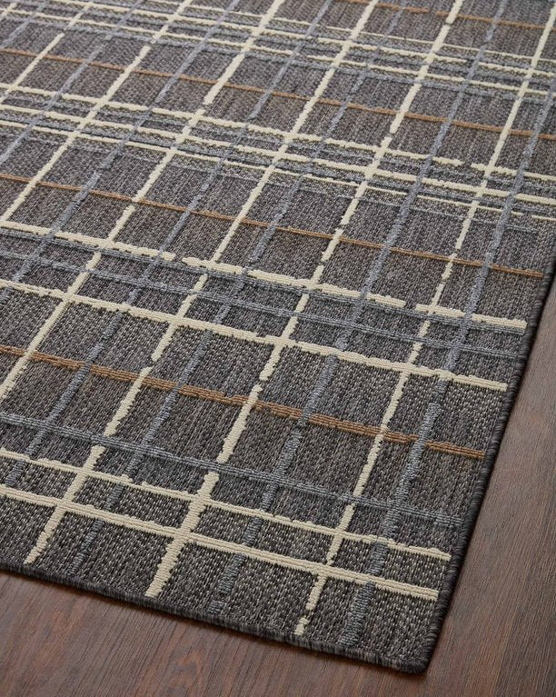 Rainer Rug in Charcoal/Multi: 2nd Product View