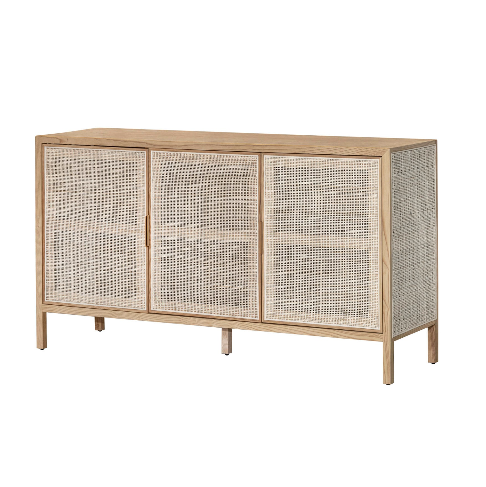 Rattan 3 Door Sideboard: Product View