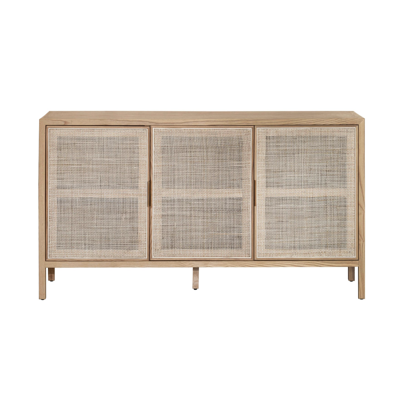 Rattan 3 Door Sideboard: Available at City Home PDX