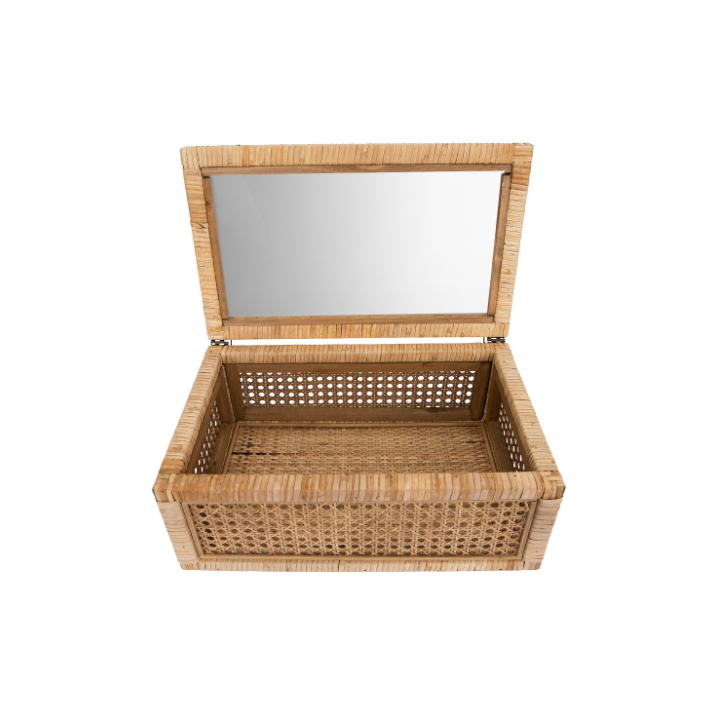 Rattan Stash Box: Product View