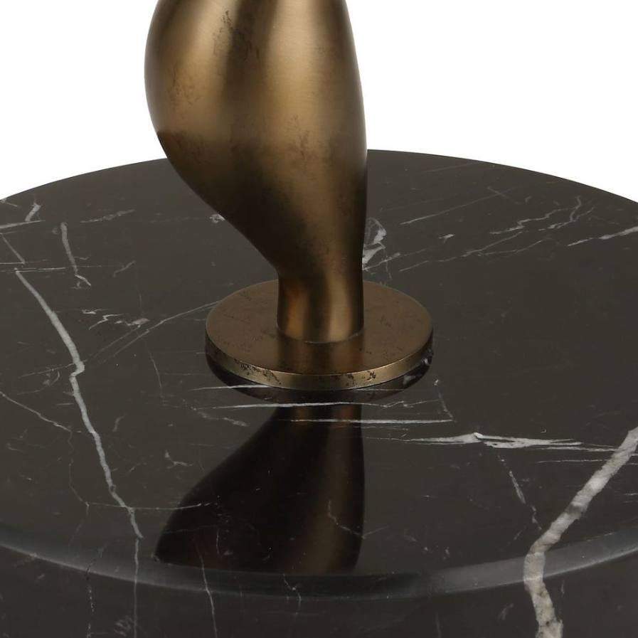 Remolino Floor Lamp: Product Marble Base View