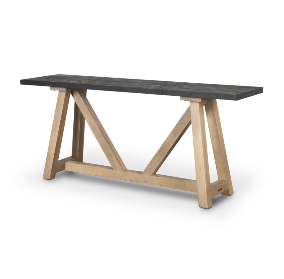 Rialto Angular Leg Console Table: Product View