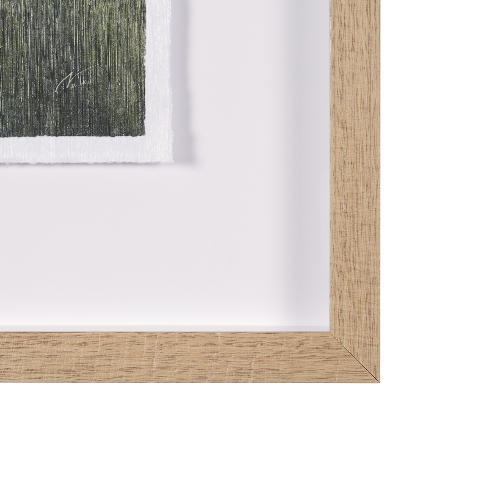 Rolling Fields Framed Art Print: 2nd Product Corner View