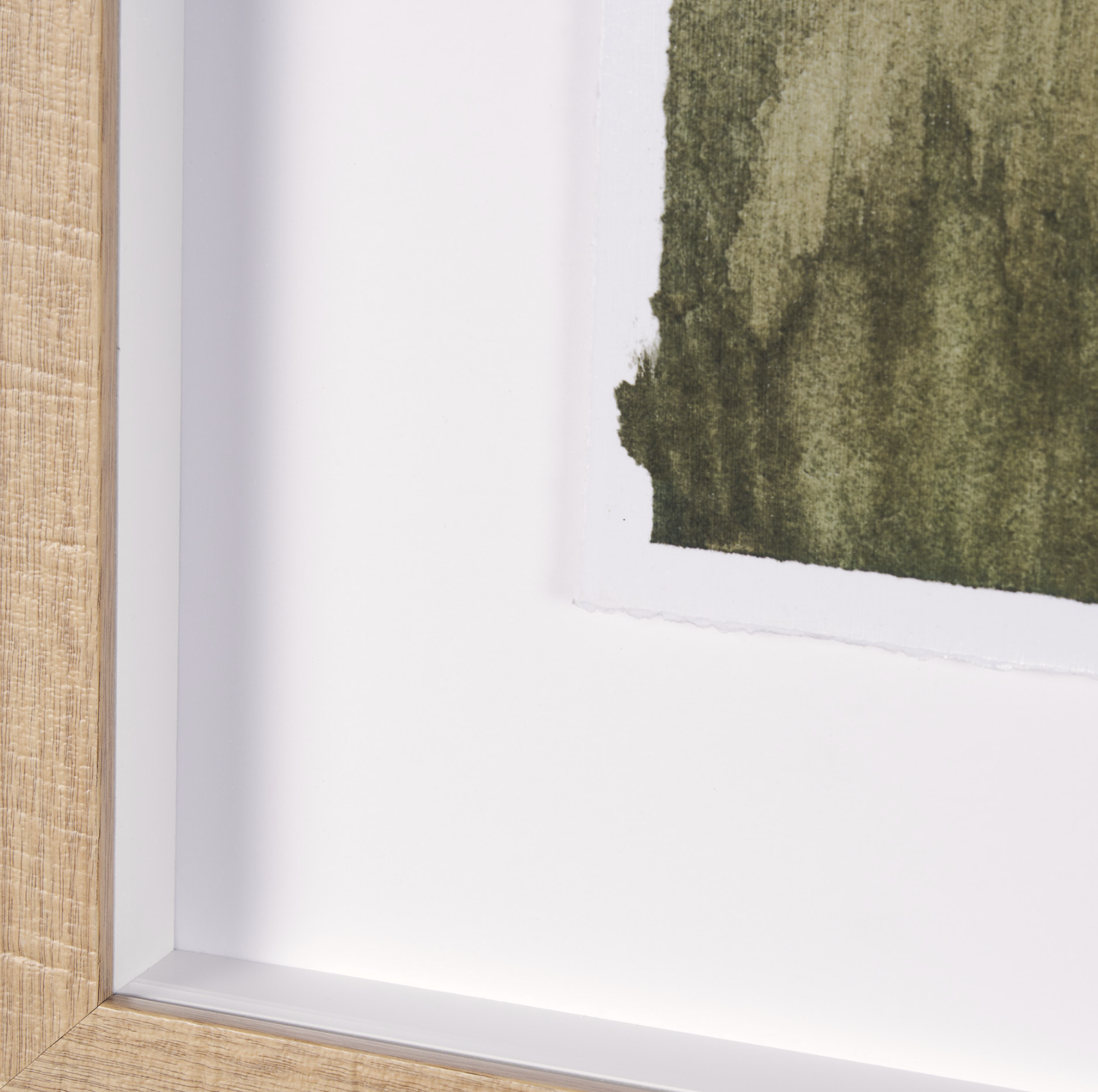 Rolling Fields Framed Art Print: Up-Close Product View