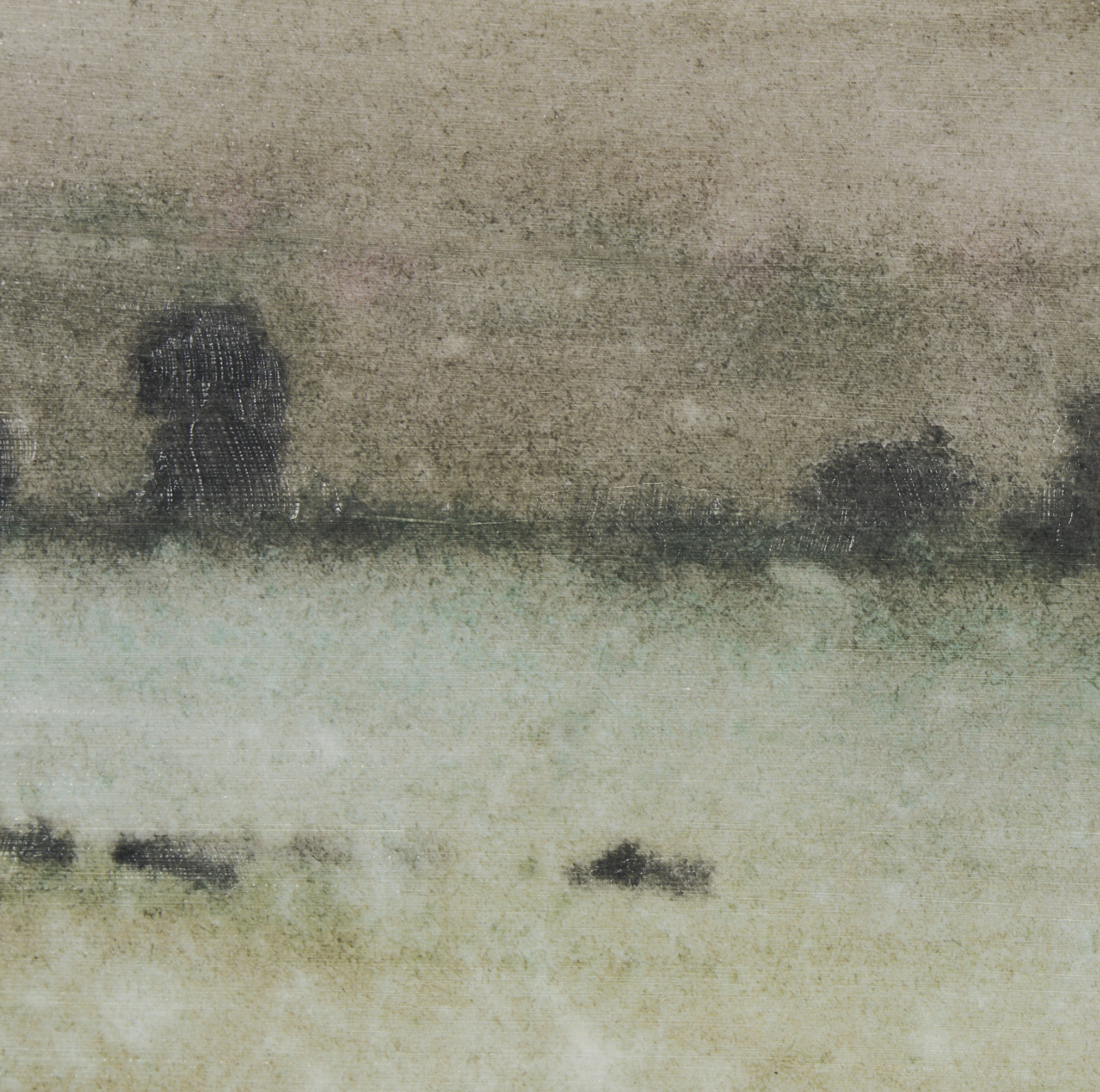 Rolling Fields Framed Art Print-Style I: Up-Close Print View