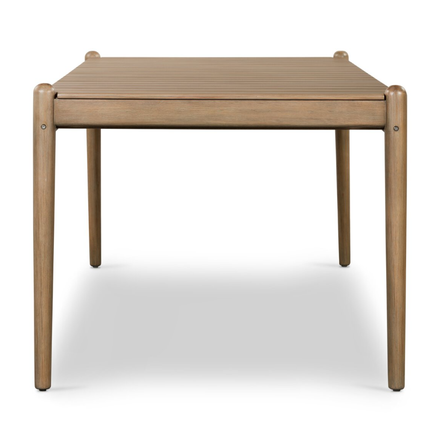 Rosen Outdoor Dining Table: Product Side View