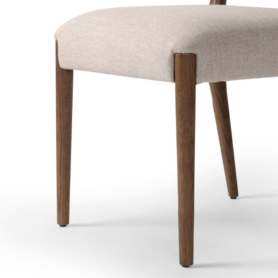 Rothler Dining Side Chair: Front Product Legs View
