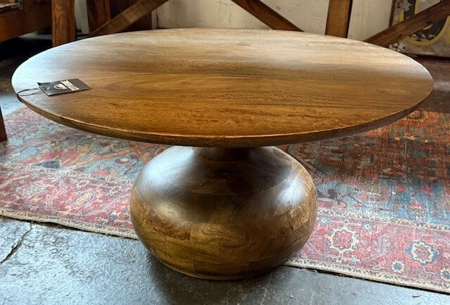 Round Coffee Table: Available at City Home PDX Outlet