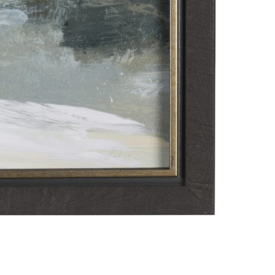 Rainy Day Inspiration IV Wall Art: Front Up-Close Product Corner View