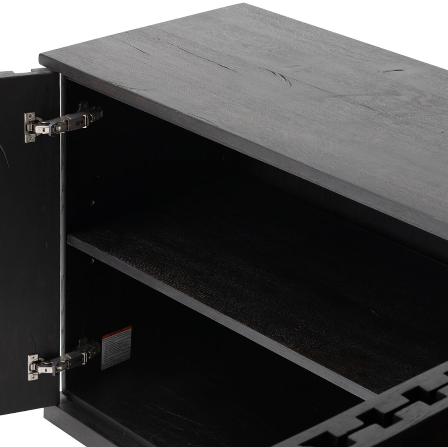 Ramos Sideboard: Open Product Doors View