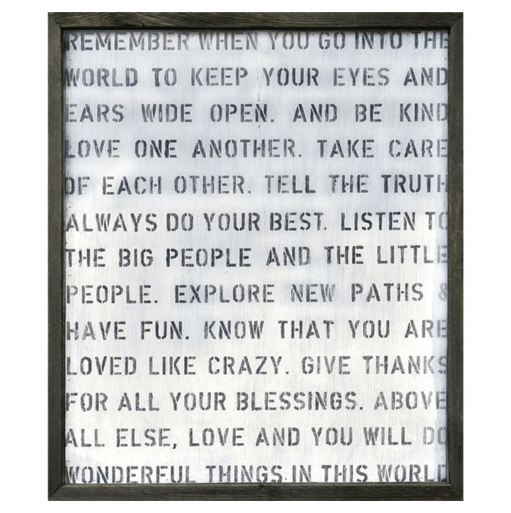 Remember When You Go Art Print: Available at City Home PDX