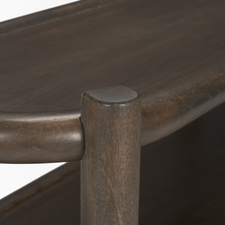 Romi Oval Console Table: Up-Close Product View