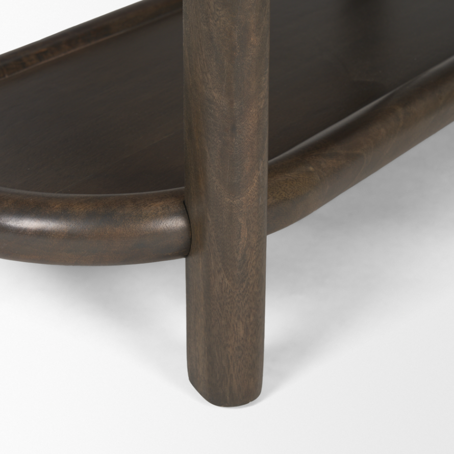 Romi Oval Console Table: Up-Close Product Legs