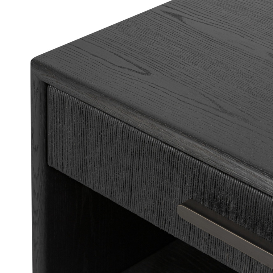 Rosenell Open Nightstand: Up-Close Tabletop Product View