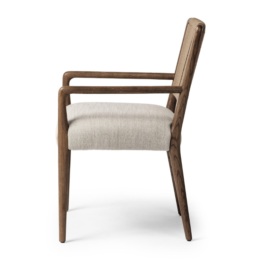 Rothler Dining Armchair: Product Side View