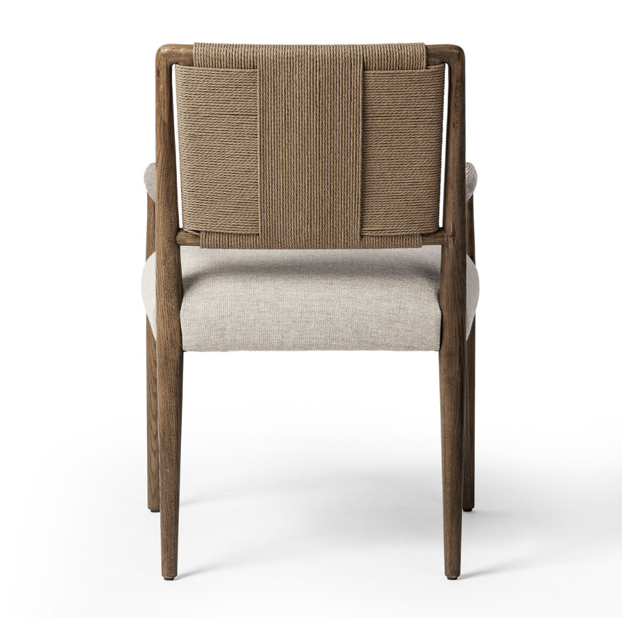 Rothler Dining Armchair: Product Back View