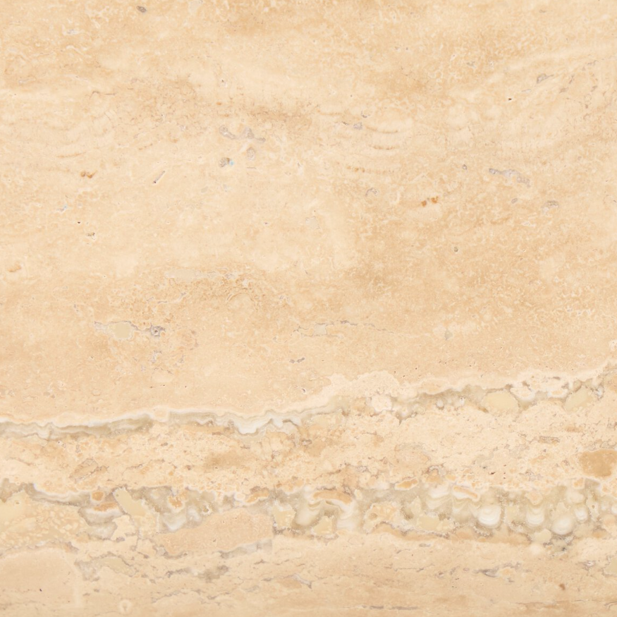 Sager Coffee Table: Travertine Product Base View