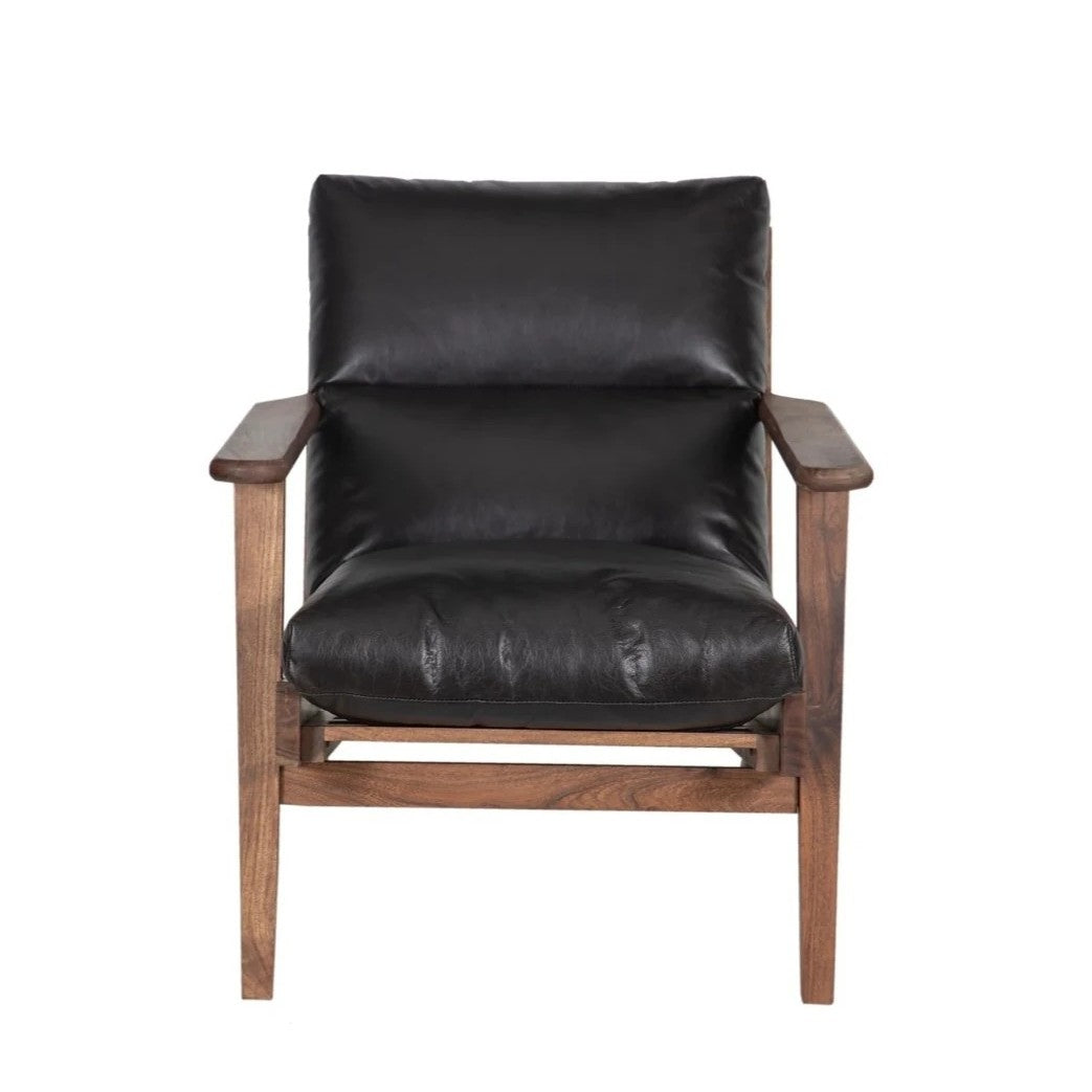 Salem Accent Chair-Walnut: Available at City Home PDX