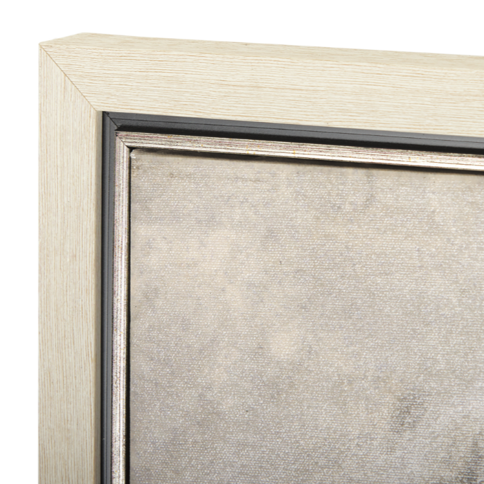 Sandy Waves Wall Art-Style 1: Up-Close Product Frame Corner View