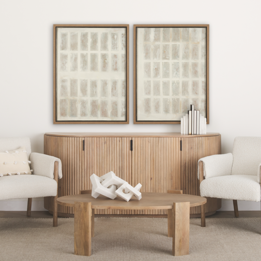 Sand & Structure Wall Art: Product Style View