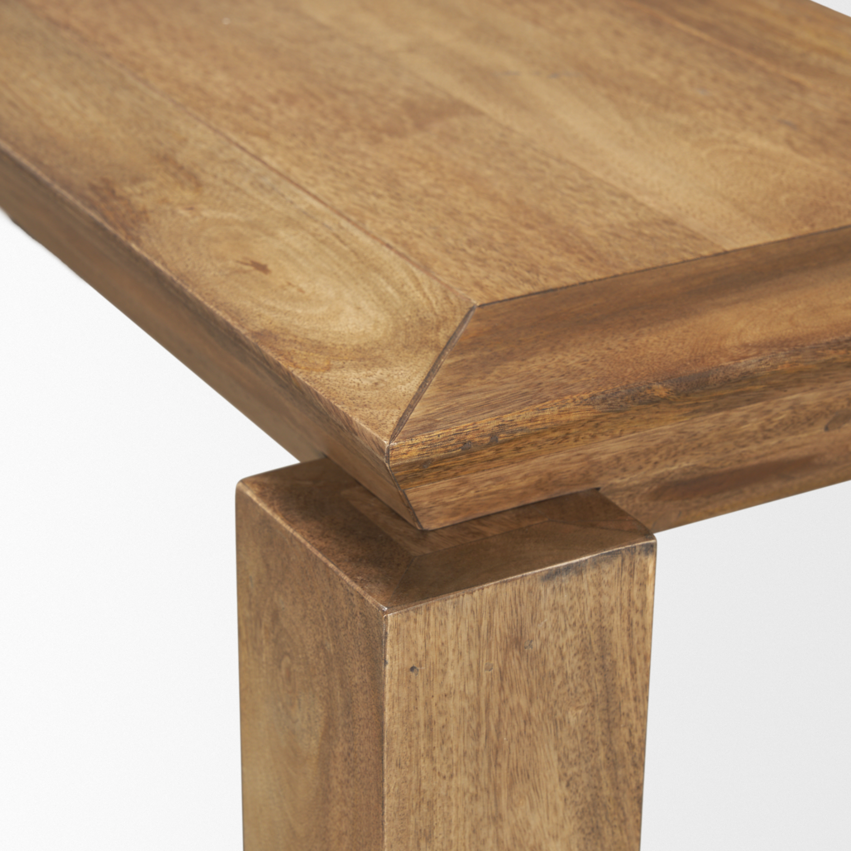 Sapphira Console Table: 2nd Tabletop Corner View