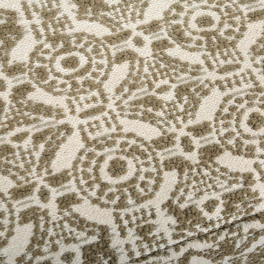 Satoria Small Bench: Up-Close Product Fabric and Pattern View