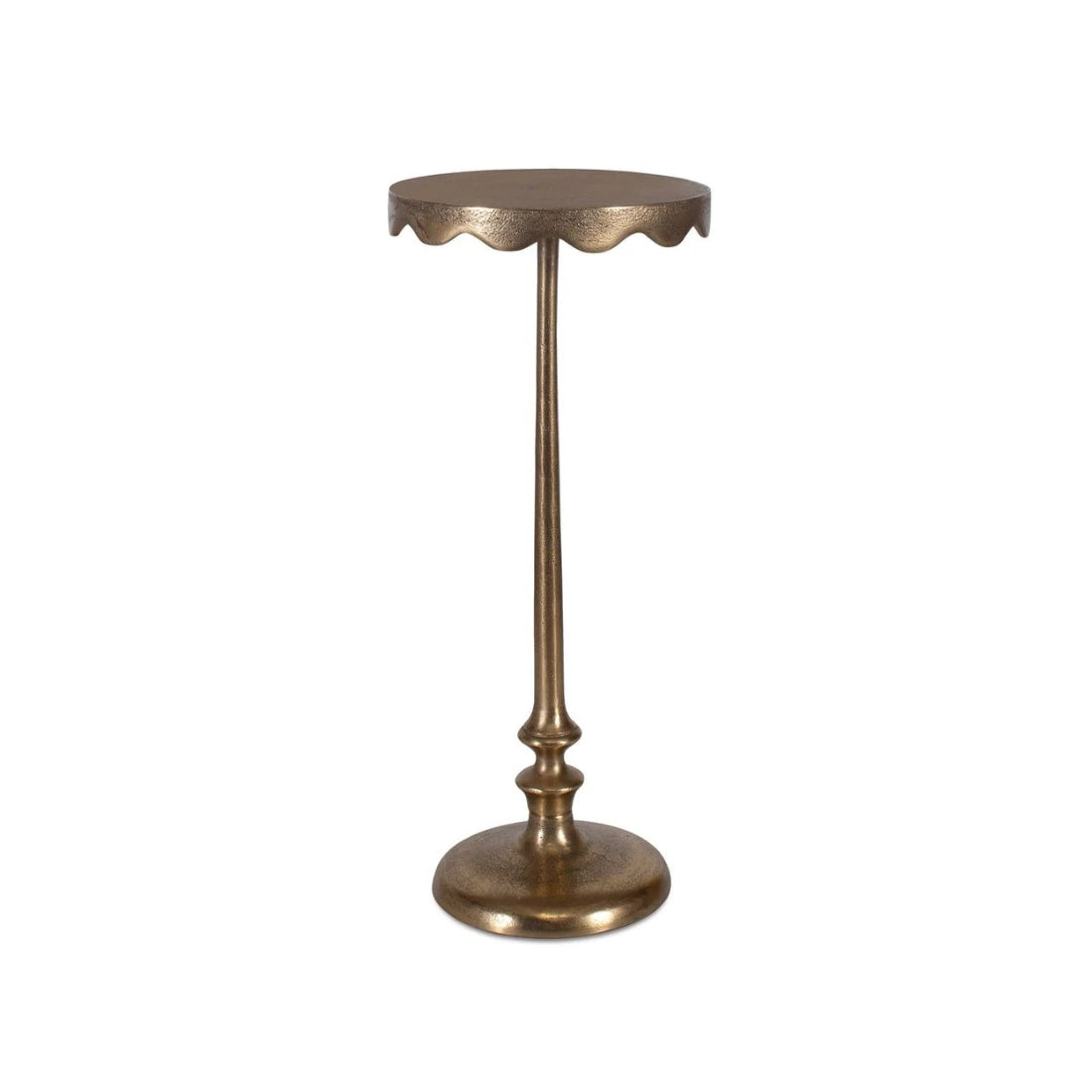 Scalloped Edge Accent Table: Available at City Home PDX