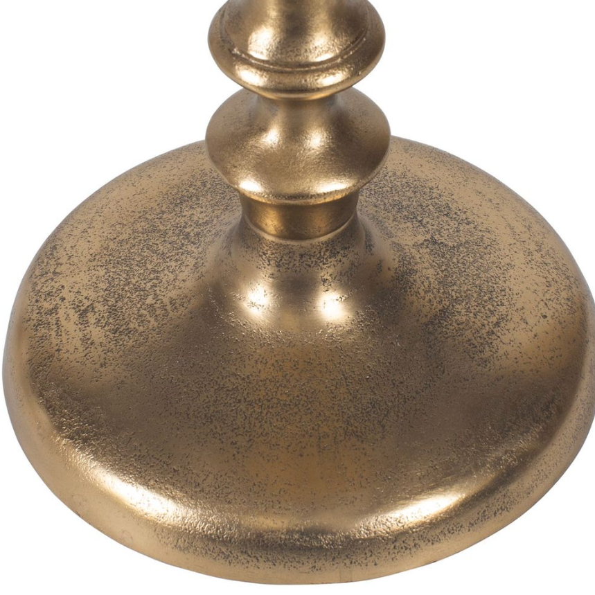 Scalloped Edge Accent Table: Product Base