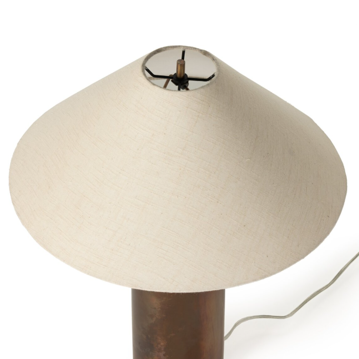 Seaton Table Lamp: Top Product Shade View