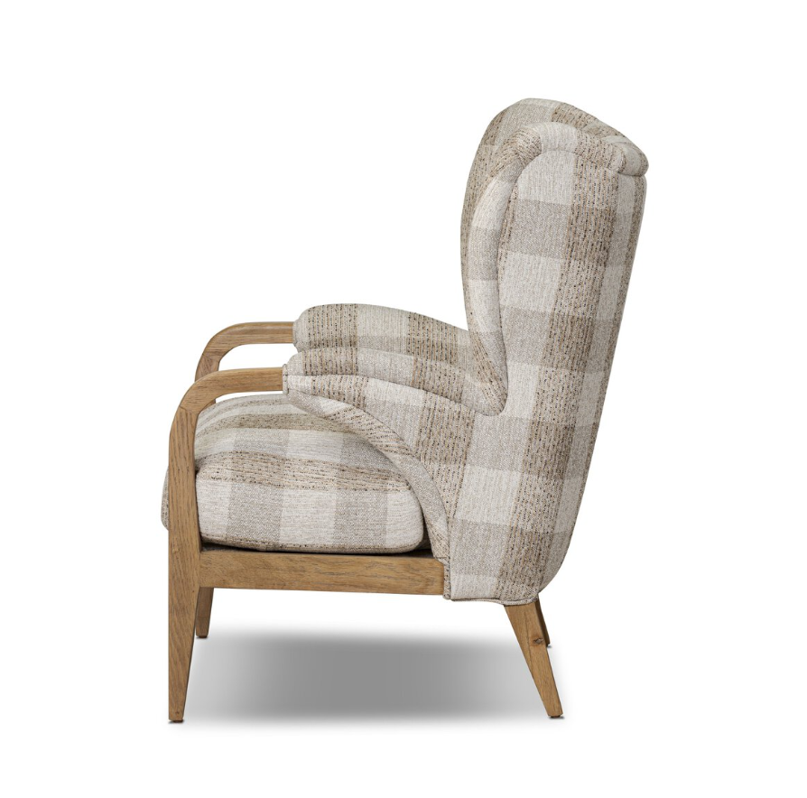 Sedoni Chair-Dresden Pebble: Product Side View