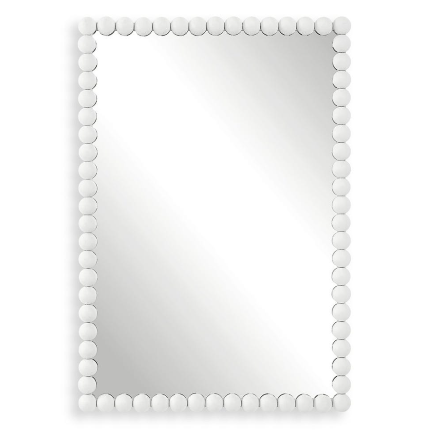 Serna White Vanity Mirror: Available at City Home PDX