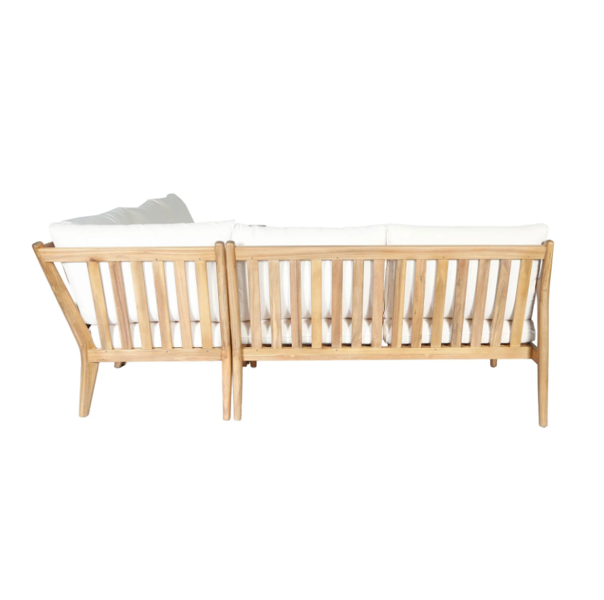 Sonoma 3 PC Outdoor Sectional: Product Back View