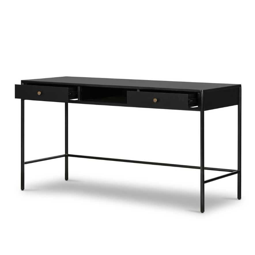 Soto Desk: Open Drawers Product View