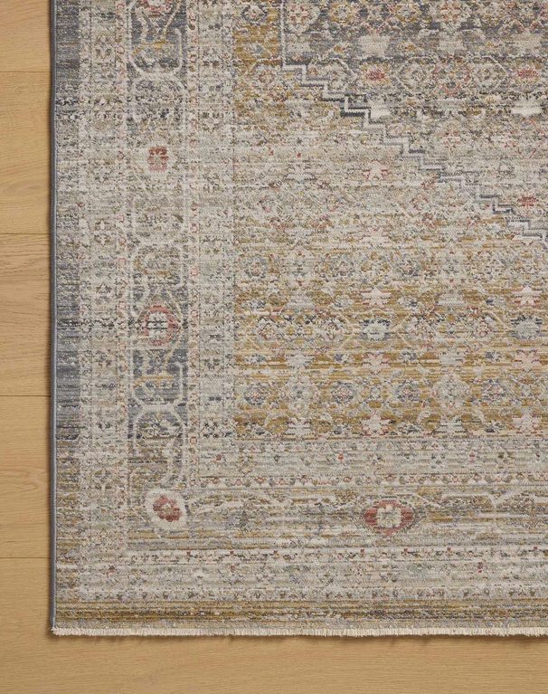 Chris Loves Julia x Loloi Ida Rug in Stone/Gold: Product View