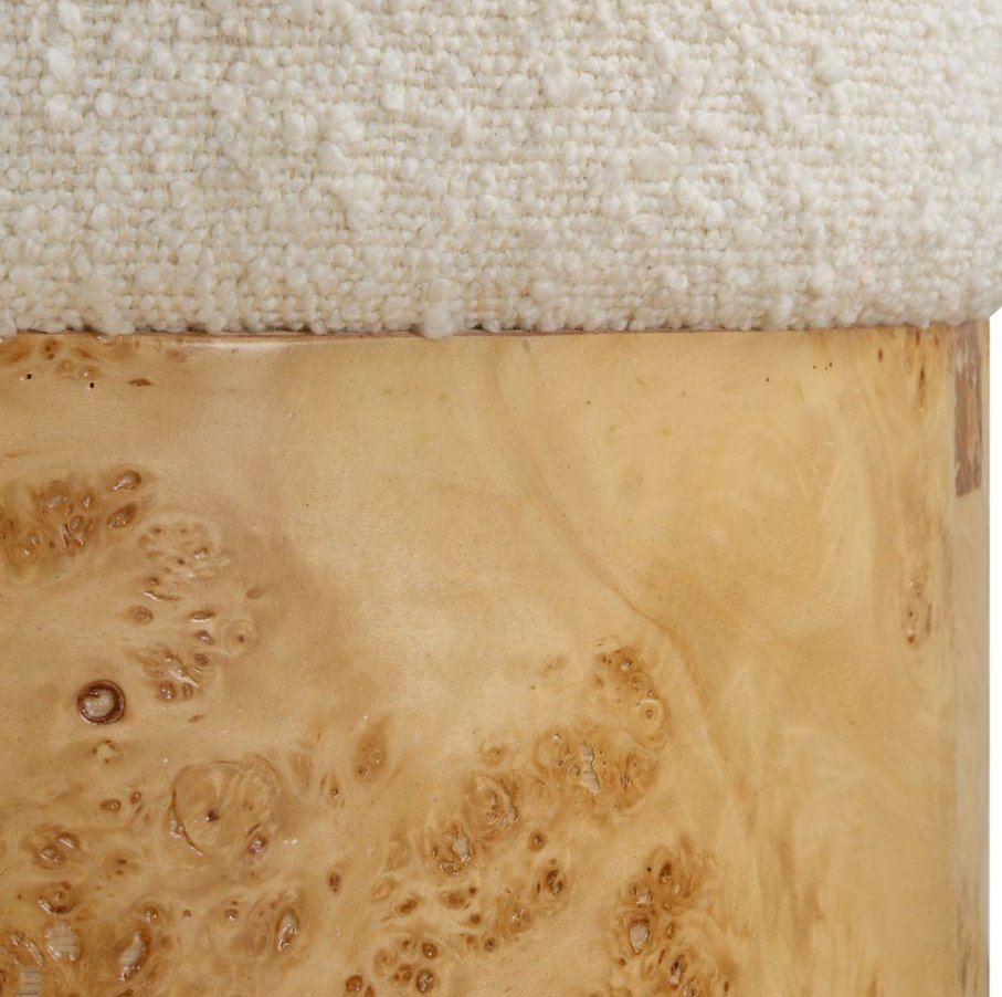 Swirls Ottoman: Up-Close Product View