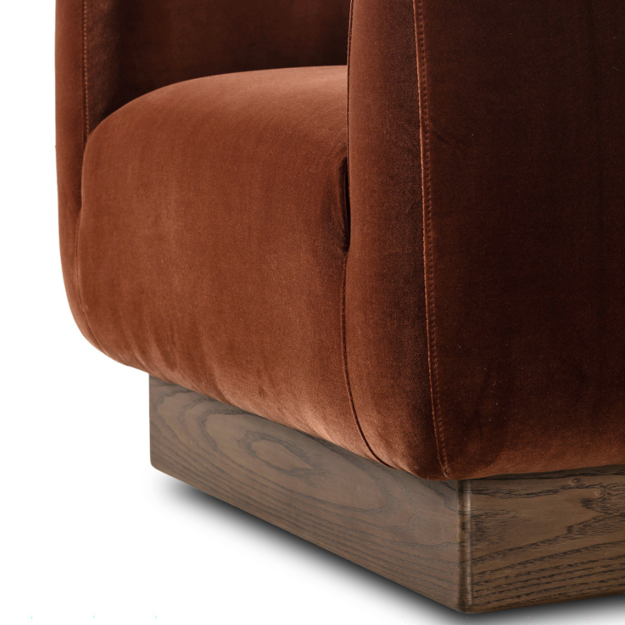 Samir Swivel Chair: Product Base View